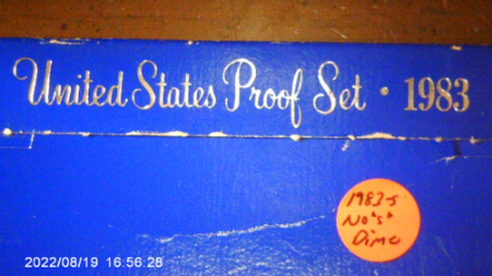 1983-No-S-Proof-Dime-In-Mint-Set